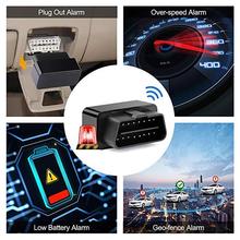 Car OBD GPS Tracker - Plug And Play Car Tracker OBD GPS Tracker Car Tracker Real Time Locator With SOS Alarm Geo-fence, Free App 2024 - buy cheap