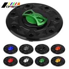 Motorcycle Fuel Tank Cap Cover For KAWASAKI FZX6R ZX6R ZX7R ZX9R ZX9RB ZX9RC KR250 KR250A KR250S ZXR 250 400 750 ZX6E ZG1000 2024 - buy cheap