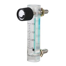 0.1-1.5LPM 1.5L Silicon rubber Oxygen Flow Meter Flowmeter with Control Valve for Oxygen Air Gas 2024 - buy cheap