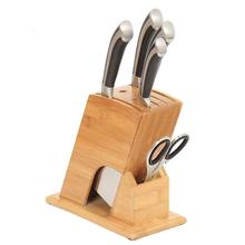 Kitchen Supplies Storage Shelf Multifunctional Bamboo Cutter Rack Holder Wooden Knife Tool Holder without Cutter 2024 - buy cheap