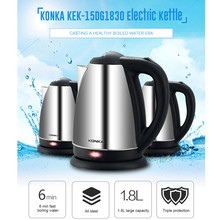 KONKA Electric Kettle KEK-15DG1830 304 Stainless Steel Large Capacity 1.8L Steam Protection Fast Boiling Water Electric Kettle 2024 - buy cheap