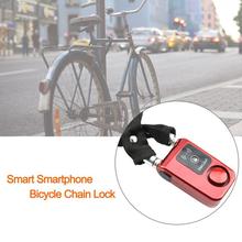 Y797G Smart Chain Lock Bluetooth Bicycle Chain Lock Anti Theft Smartphone Control Lock Red Waterproof 2024 - buy cheap