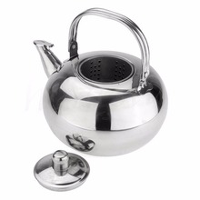 1pc 14/16/18/20cm Stainless Steel Teapot Coffee Pot with Tea Leaf Infuser Filter New 2024 - buy cheap