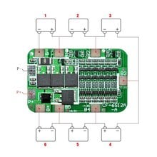 6S 15A 24V PCB BMS Protection Board For 6 Pack 18650 Li-ion Lithium Battery Cell Module 50*32mm 2024 - buy cheap