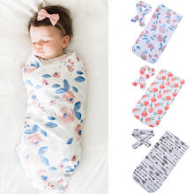 Мягкий муслиновый Комплект постельного белья с одеялом для новорожденных, детское одеяло для пеленания, банное полотенце 2024 - купить недорого