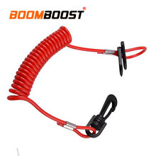 1PC Motor Lanyard Kill Boat Red Stop Switch Universal Outboard Engine For Yamaha/Honda/Mercury/Johnson/Evinrude Safety Tether 2024 - buy cheap