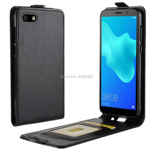 Funda de Honor 7A Honor 7A DUA-L22 funda de lujo 5,45 Cartera de cuero PU funda trasera para Huawei Honor 7A Honor7A la versión en ruso 2024 - compra barato