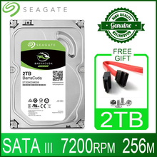 Seagate 2TB Hard Drive Disk HDD Desktop Internal HD 2000GB Harddisk 7200RPM 256M Cache 3.5" 6Gb/s Cache SATA III for PC Computer 2024 - buy cheap