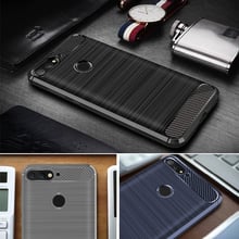 Huawei Honor 7A Pro Case Protective Cover for Huawei Y6 2018 Case Bumper Back Cover Carbon Fiber Case for Huawei Y6 Prime 2018 2024 - buy cheap