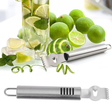 1Pc Stainless Steel Fruit Peelers Lemon Orange Zester Grater Vegetable Peeler Grips Lime Peeling Knife Tool For Kitchen Tools 2024 - buy cheap