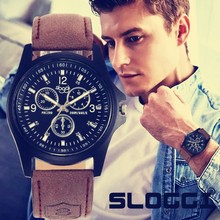 Relógio masculino de luxo com pulseira de couro, fashion decorativo, cronógrafo, esporte, 2021 2024 - compre barato