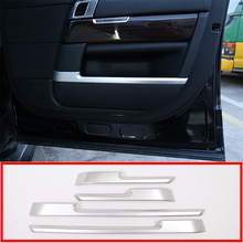 4pcs For Land rover Range Rover Vogue L405 Car-Styling ABS Chrome Interior Door Decoration Strips Trim Accessories Sticker New 2024 - buy cheap