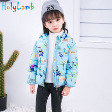 Baby Girl Clothes Baby Boys Warm Jacket Graffiti Colorful Cartoon Children Clothing Kids Short Cotton Coat Outerwear Down Jacket 2024 - buy cheap