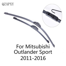 QZAPXY Wipers Blade For Mitsubishi Outlander Sport from 2011 2012 2013 2014 2015 2016 Windscreen wiper Wholesale Car Accessories 2024 - buy cheap