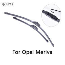 QZAPXY-escobillas de limpiaparabrisas para Opel Meriva, limpiaparabrisas de 2003, 2004, 2005, 2006, 2007, 2008, 2009 a 2017, accesorios de coche, venta al por mayor 2024 - compra barato