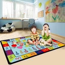 Alfombra de dibujos animados para sala de estar, tapete de gran tamaño para gatear, mesa de centro, dormitorio, pasillo 2024 - compra barato