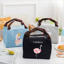 2019 New Insulation Cold Bales Thermal Oxford Lunch Bag Waterproof Convenient Leisure Bag Cute Flamingo Cuctas Tote 1PC 2024 - buy cheap