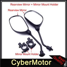 Rearview Side Mirror 8mm Bracket Holder Clamp For ATV Quad Pit Dirt Motor Bike Motorcycle Moped Scooter 2024 - buy cheap