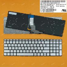 New Latin Spanish Teclado Keyboard For HP Pavilion 15-au000 15-aw000 17-ab000 15-bc000 Series Laptop Silver BACKLIT Small Enter 2024 - buy cheap