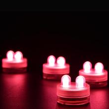(12 pieces/lot) 2pcs CR2032 Batteries Operated Super Bright Submersible LED Tea Lights Waterproof Flameless Candles 2024 - buy cheap