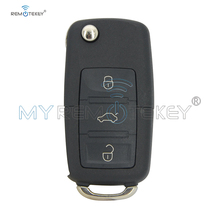 Remtekey 1JO 959 753 N Remote key 3 button HU66 blade 434Mhz for VW Bora Seat Ibiza Skoda Octavia 2000 1J0959753N 1998-2009 2024 - buy cheap