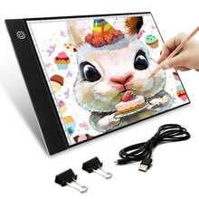 New A4 LED Digital Drawing Graphic Tablet Writing Painting Box Tracing Board LED Light Pad Copy Board with Brightness Control 2024 - buy cheap