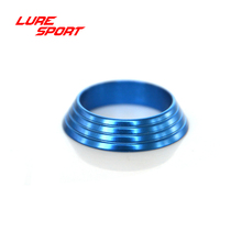 10 шт., алюминиевое кольцо LureSport для проверки ветра с леской 2024 - купить недорого