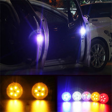 2pcs Magnetic Wireless 5 LED Car Door Opening Warning Lights Waterproof Strobe Flashing Anti Rear-end Collision led Safety Lamps 2024 - buy cheap