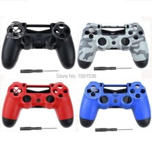 Fundas de camuflaje para mando de PS4, carcasa de repuesto, funda frontal trasera para Sony Playstation 4 2024 - compra barato