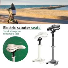 Scooter elétrico dobrável sela absorção de choque assento telescópico para xiaomi m365 scooter elétrico skate acessórios 2024 - compre barato