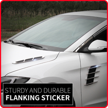 A Little Change Car Styling Hood Side Flow Vent Fender car shark gills Sticker for Hyundai elantra ix35 solaris accent i30 ix25 2024 - buy cheap