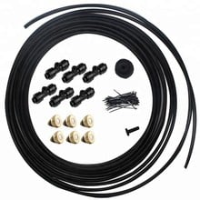 Black Outdoor Misting Cooling System Kit for Garden Patio Watering Irrigation Fog Misting spray Lines 6 M-18 M System 2024 - buy cheap