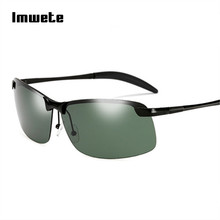 Imwete Sunglasses Men Polarized Driving Frame Sun Glasses Car Driver Anti-glare Glasses UV400 Night Vision Goggles 2024 - buy cheap