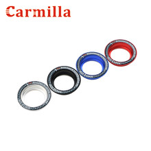 Алюминиевое кольцо для выключателя ключа зажигания Carmilla, круглая наклейка для Ford Focus 2 3 4 Kuga Escape Mondeo 2013 2014 2015 2016 2024 - купить недорого