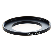 SQPP Профессиональный Универсальный фильтр для объектива камеры повышающее кольцо от 37 мм до 52 мм адаптер Черный 2024 - купить недорого