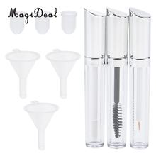 Kesoto Pack 5ml Empty Mascara Tube Eyelash Cream LipGloss Vial Bottle Funnel 2024 - buy cheap