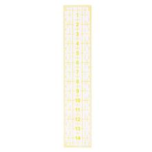 Measuring Tool Transparent Quilting Sewing Patchwork Foot Aligned Ruler Grid Cutting Edge Tailor Craft Handmade Ruler 15*3 cm 2024 - buy cheap