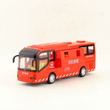 Free Shipping/Diecast Toy Model/Pull Back/Adventure Camping Police Bus/Sound & Light Cute Car/Educational Collection/Gift/Kid 2024 - buy cheap