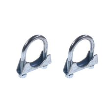 2 Pcs 1.41 Inch M8 Universal U Bolt Exhaust Clamps Heavy Duty Clamp With Nuts 2024 - buy cheap