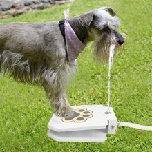 Pet Fountain Automatic Dog Water Feeder Outdoor Pet Activated Drinking Water Fountain Hose Step Spray Foot Pedal Water Bottle 2024 - buy cheap