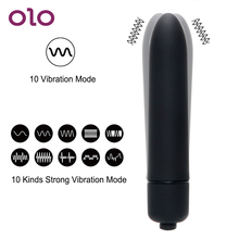 OLO Bullet-vibrador masajeador de punto G para mujeres, estimulador de clítoris y Vagina, masturbador femenino, Juguetes sexuales 2024 - compra barato