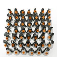 48Pcs/set Cake Decorating Tools Good Quality Stainless Steel Icing Piping Nozzles Pastry Tips Set Cake Baking Tools 2024 - buy cheap