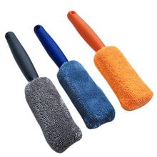 Escova de limpeza de carro para cabo longo, escova pequena para limpeza de carro, acessório de limpeza 2024 - compre barato