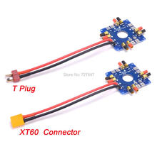 MultiCopter Copter Power Battery ESC Connection Distribution Board 3.5mm Banana Connector for F450 Four-axis Aircraft FPV Drone 2024 - buy cheap