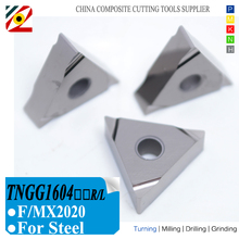 EDGEV Cermet Carbide Inserts TNGG160402/04R/L F MX2020 CNC Lathe Turning Tools For Replace TNGG160402/04-S TN60 2024 - buy cheap