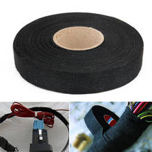 High Quality Wiring Hardness Heat-resistant Adhesive Cloth Fabric Tape Cable Wiring Harness For Car Auto 19mm x 25m 2024 - buy cheap