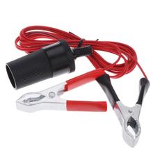 Car Baatery Alligator Clip On Terminals Clips Auto Cigarette Lighter Socket Cable Clamps 2024 - buy cheap