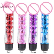 APHRODISIA Powerful Multi-Speed Dildo Vibrator, Clear Penis Vibrator, Sex Toys For Women, Sex Products 2024 - buy cheap