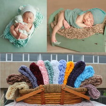 Newborn Photography Props Photography Blanket 50x50cm Woven Square Carpet Studio Baby Photo Props Blankets Cushion Accessories 2024 - buy cheap