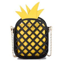 Cute Fruit Pineapple Shape Small Crossbody Bag For Girls Teenager Ladies Female Tote Cheap Women Messenger Shoulder Bag 2024 - buy cheap